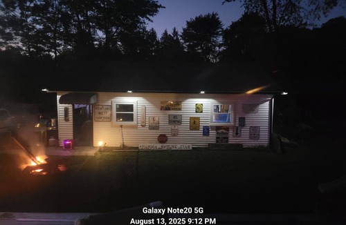 Strongsville House | 1-bed on 1 acre complete remodel. Cabin like interior.unique. Sleeps 2.