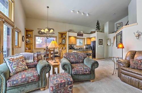 Frisco House | 10 Mi to Breckenridge: Townhome w/Hot Tub & Deck!
