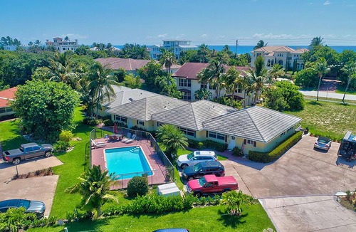 Highland Beach Villa | 19-3: Steps to Highland Beach, Pool, Private Patio