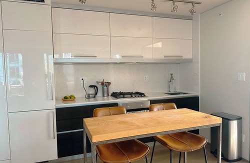 Chinatown Apartment | 2 bed, 2 bath, XL patio, short walk from stadium