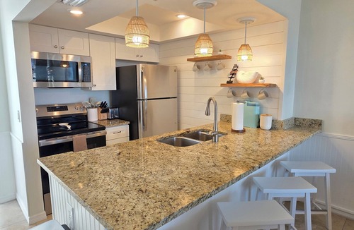 Hutchinson Island South Apartment | 2 Bedroom Beautiful Oceanfront Condo Pool Beach Steps Away