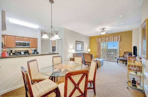 Florida Central Atlantic Coast Apartment | 2BR Fireworks View With Pool Spa 5 Minutes to Disney