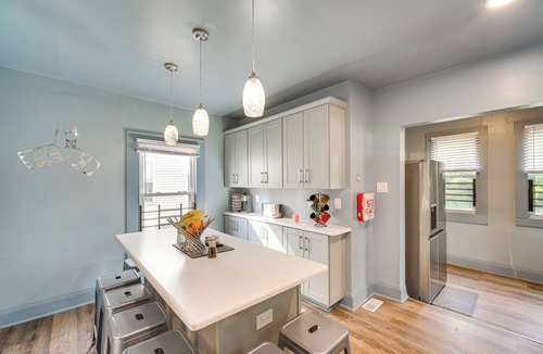 South Broadway House | 4 Mi to Dtwn: Home w/Patio in Cleveland!