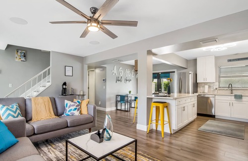 Palm Springs House | 4BR Oasis w/Heated Pool, Near I-95 + Free Coffee!