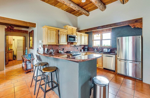Taos House | Adobe-Style Home with Great Views!