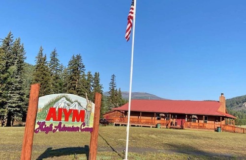 Capulin Cabin | AIYM Camp Riverfront Duplex Cabin, Alamosa Canyon!