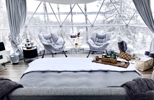 Central Alberta Cabin | Amazing Bubble Dome in Cherhill, Alberta