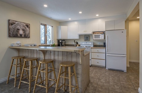 Silver Star Mountain House | Amazing location with private hot tub, sauna, laundry and ground level suite.
