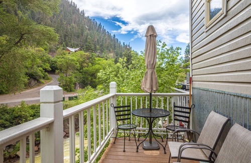 Ouray House | Amazing Riverfront Views | Near Ouray Hot Springs Pool | Private Balcony
