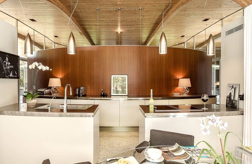 Golden Beach House | Architectural icon by Architect Victor A. Lundy. Prime location near beach.