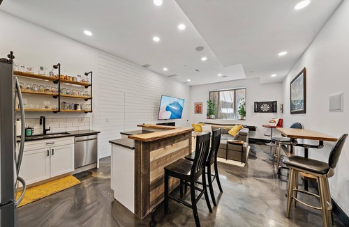 Stapleton Apartment | Basement Retreat w/Hot Tub! Gnome Sweet Gnome!
