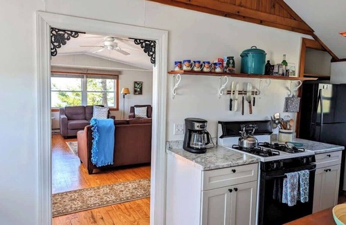 Hancock House | Beachfront Maine House w/Fire Pit & Private Beach