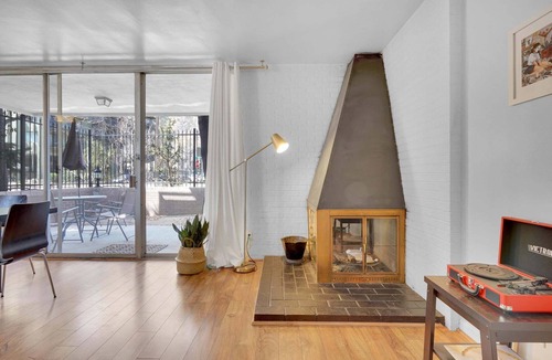 Cheesman Park Condo | Beautiful bedroom with private bathroom in the heart of Denver