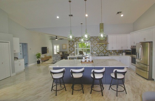 Port Saint Lucie House | Blue Haven Villa - Gem of Port St. Lucie; Private Heated Saltwater Pool.