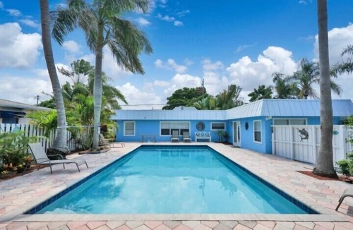 Pompano Beach House | Blue Pearl for 10-Heated Pool-Beach-Pier 5 minutes