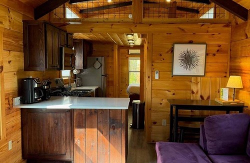Twin Mountain Cabin | BMV4 Awesome "Tiny Home" A/C, Mountain Views, Minutes to Skiing, Hiking, Attractions, Dog Friendly!