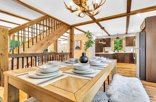 Bethel House | Brand New 4BR- fire pit, hot tub, game room.