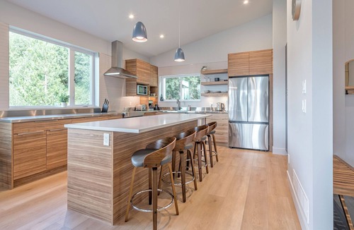 Silver Star Mountain House | Brand new, full duplex sleeps 22 - hot tub, laundry, gourmet kitchens w/views
