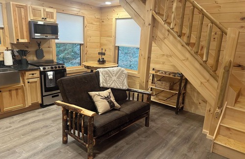 Woodsville Cabin | Brand New Cabin in White Mountains NH Near Cannon Mtn Hideaway #1