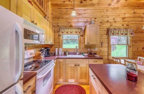 Jacksonville House | Bright three-level home with water views, jetted tub, firepit, and pool table