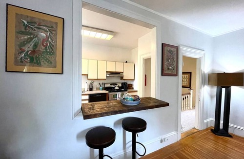 Brookline Apartment | Brookline Village, Public Transport, Longwood Med