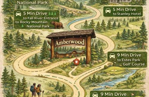 Estes Park Apartment | Cabin 19- King Studio Gorgeous views Hotel Style