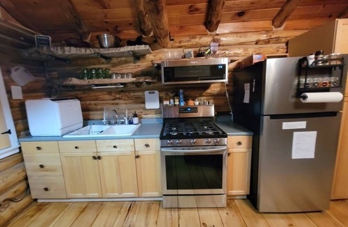 Madison Cabin | Cabin,30 acres, privacy, Fire pit, picnic table, BBQ, trails & close to town.