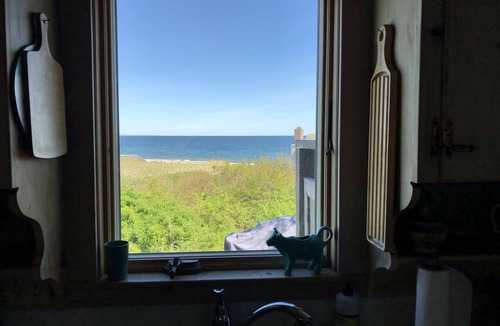 East Sandwich Cottage | Cape Cod Dune Cottage Spectacular Ocean Views, over the dune to a private beach