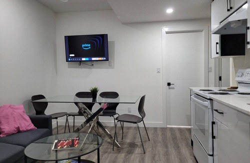 Whyte ave House | Charming Basement Private Suite in Bonnie Doon. Just renovated!