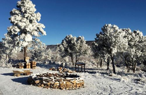 Raton House | Charming, Glamping Cabin with Barbecue Grill, Perfect for Wildlife Watching in Raton, New Mexico