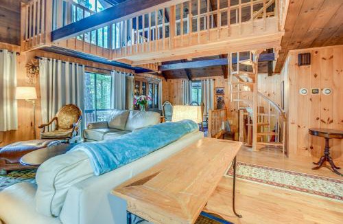 Chocorua Ski and Beach House | Charming Tamworth Cabin w/Grill & Fireplace