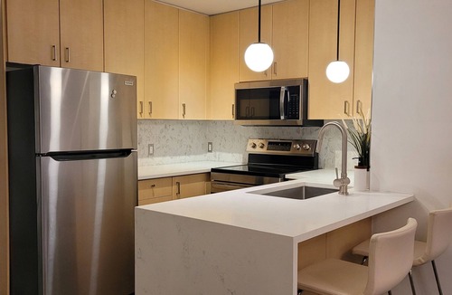 Yaletown Apartment | Clean, contemporary pet friendly Yaletown apartment