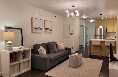 Yaletown Apartment | Clean, contemporary pet friendly Yaletown apartment