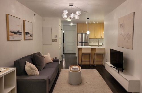 Yaletown Apartment | Clean, contemporary pet friendly Yaletown apartment