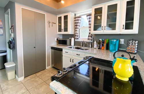 Dam East - West House | Colorful Fun Townhome for family
