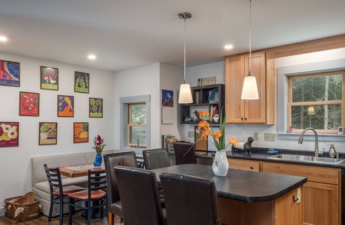 Sunday River Area House | Coombs Chalet- Cozy Home in the Trees Minutes from Sunday River