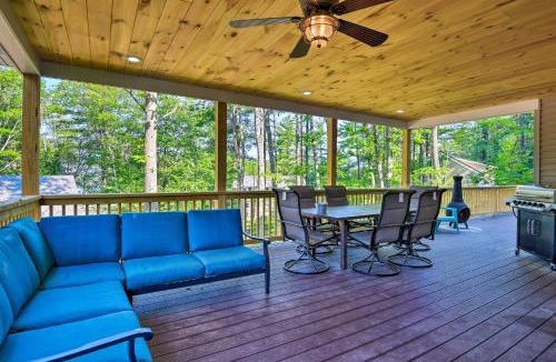Gilford House | Covered Deck, Grill & Game Room: Gilford House!