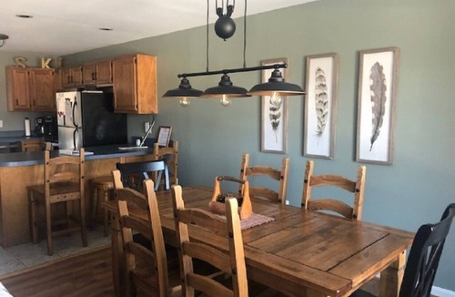 North Creek House | Covered Heated Pool + Rec Lounge | North Creek Stay | Lies by AvantStay