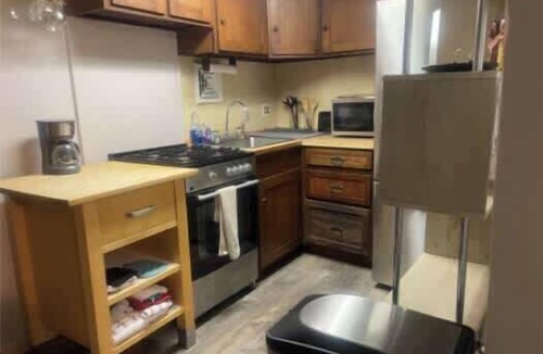 Brookline Apartment | Cozy 1BR Private Unit w/Patio & Parking