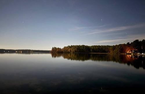 South Casco House | Cozy 2-bedroom Tiny Home with hot tub, A/C, boat ramp access to quiet lake