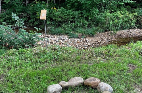 Bartlett RV Rental | Cozy brookside campsite 2