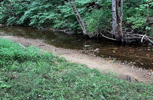 Bartlett RV Rental | Cozy brookside campsite 3