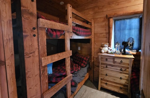 West Central Saskatchewan Cabin | Cozy cabin in the pines with log cabin feel. Powm Beach Turtlelake Sask.
