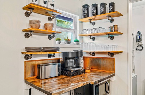 Jupiter Farms Cabin | Cozy, Gated, Hot Tub & Sauna, Playroom, Bar, Fenced-in Yard.