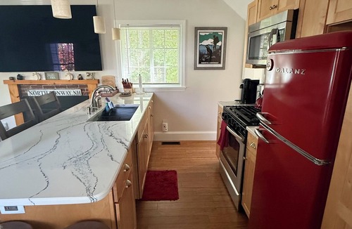 Intervale House | Cozy North Conway Home, perfect location with fireplace and hot tub!