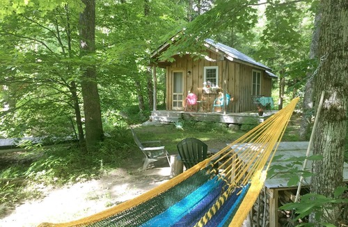 Williamsville Cabin | Custom Cabin Surrounded by River in Newfane, Vermont