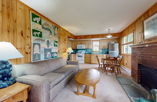 Lake George House | Delightful home close to Lake George with grill & fireplace