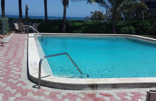 Central Beach Condo | Direct Ocean front with pool.