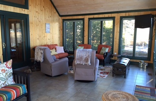 Laconia House | Direct Winnipesaukee Waterfront home w/dock for 28' boat & sandy swimming area