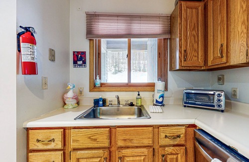 Sunday River Area House | Dog-Friendly Slopeside Condo - Walk to Slopes - Fireplace, Firepit & WiFi